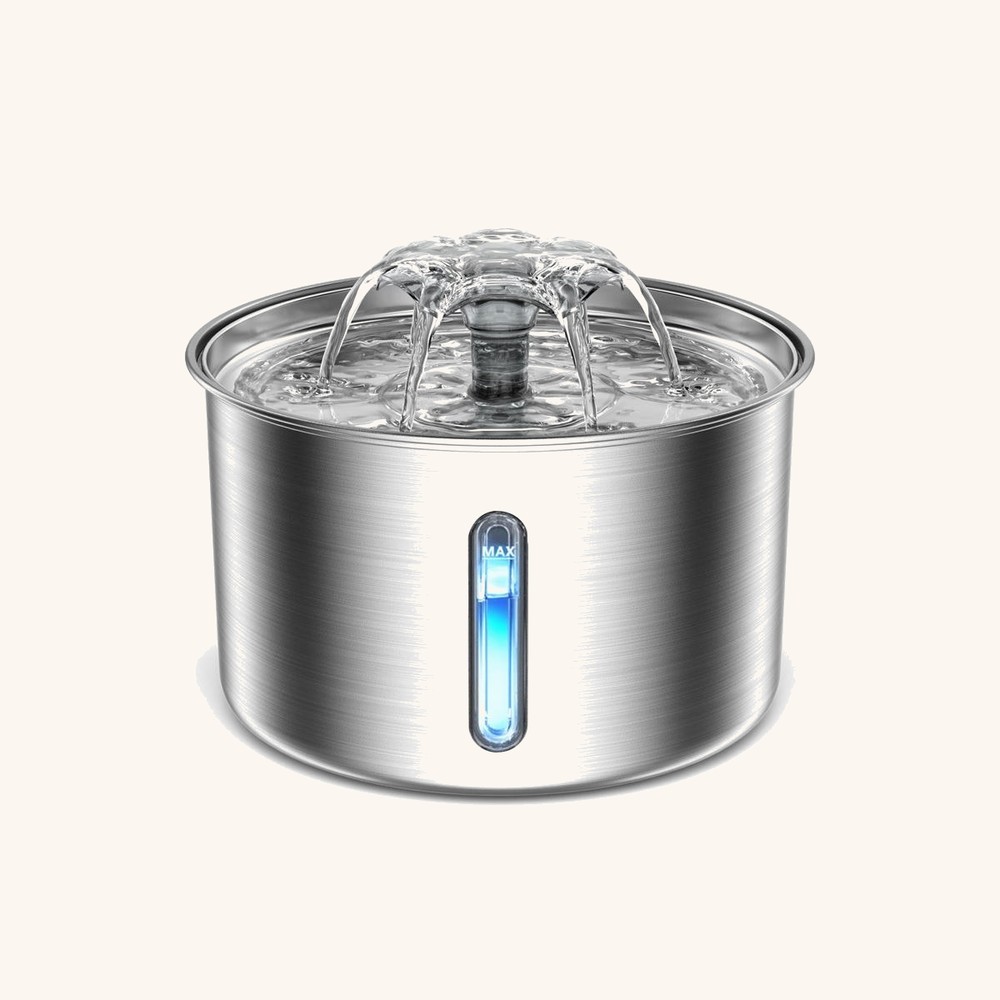 FeliSpring Steel Fountain 2.2 L · Brushed Steel
